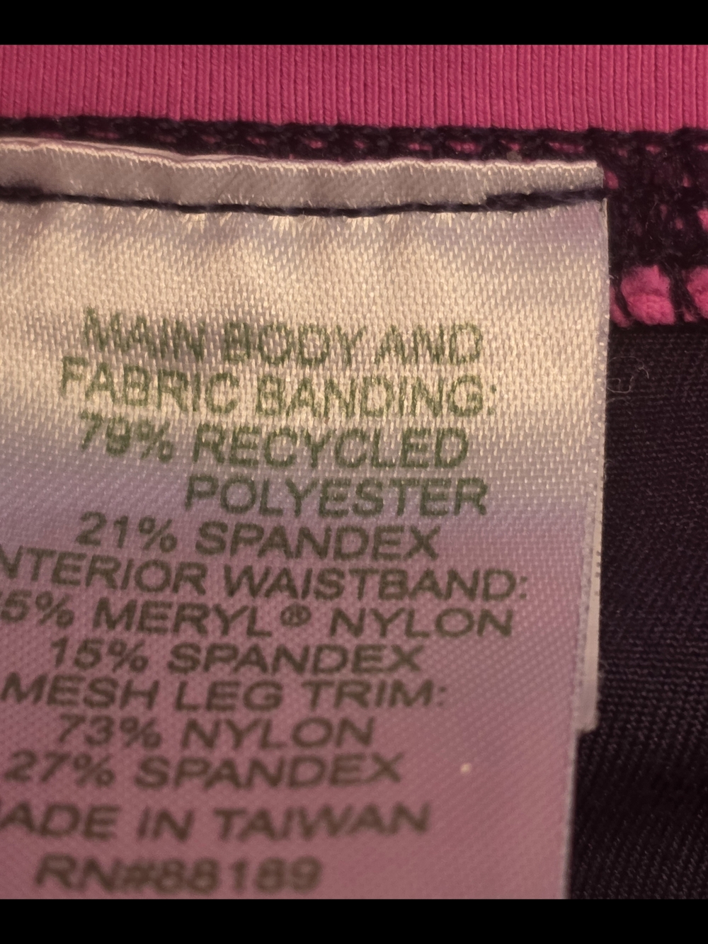 Lilly Pulitzer Navy Capri Leggings with Side Pocket - Picture 5 of 6